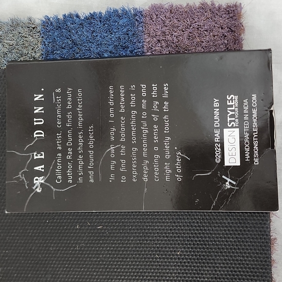 πNWT Rae Dunn Rainbow Welcome Mat (Addl $13.50 incl for shipping) - Picture 6 of 7